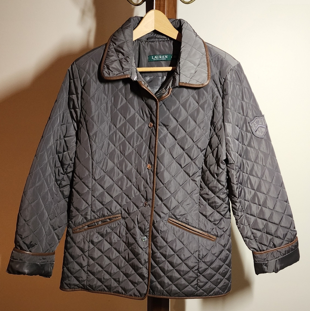 Ralph Lauren Iconic Quilted Car Coat